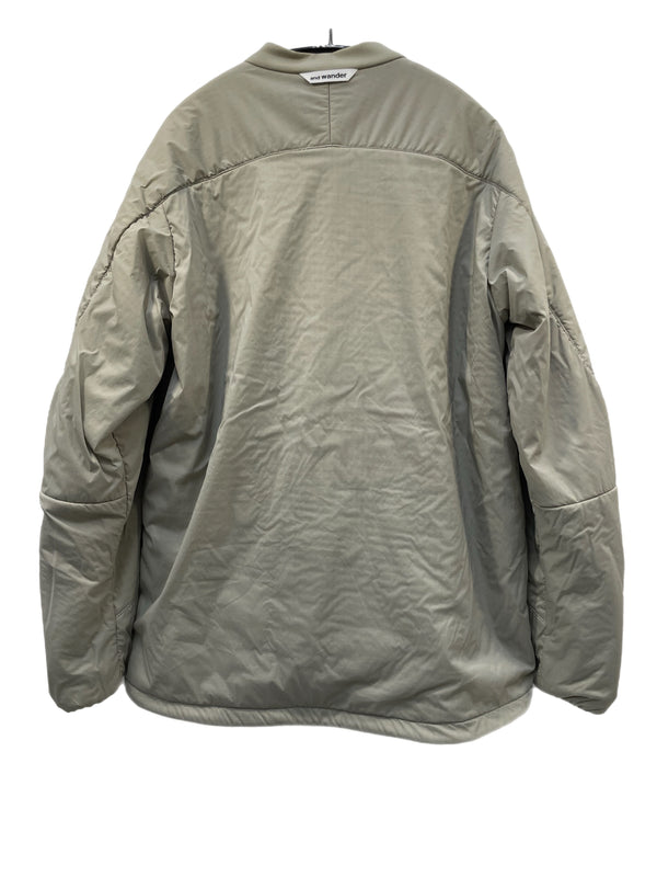 アンドワンダー and wander 18AW ポーラテックアルファジャケット AW83-FT634 3 グレー 601MT-30