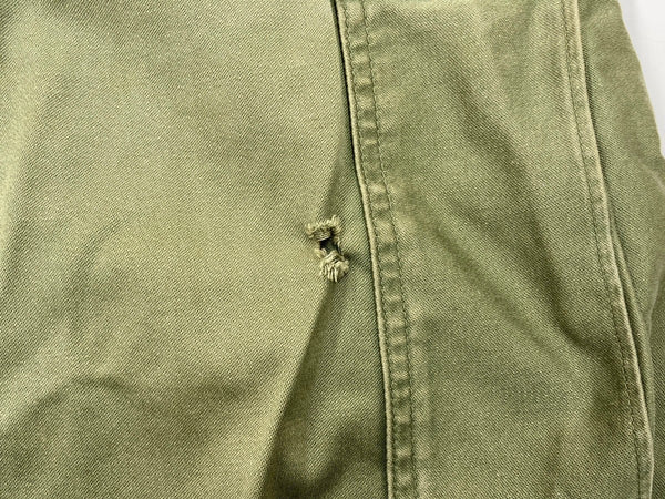 ミリタリー Military 60s 60年代 M-51 フィールドパンツ 後期 U.S.ARMY アメリカ軍 Vintage ヴィンテージ 緑 R-XS 無地 カーゴパンツ カーキ Regular X-small 104MB-310