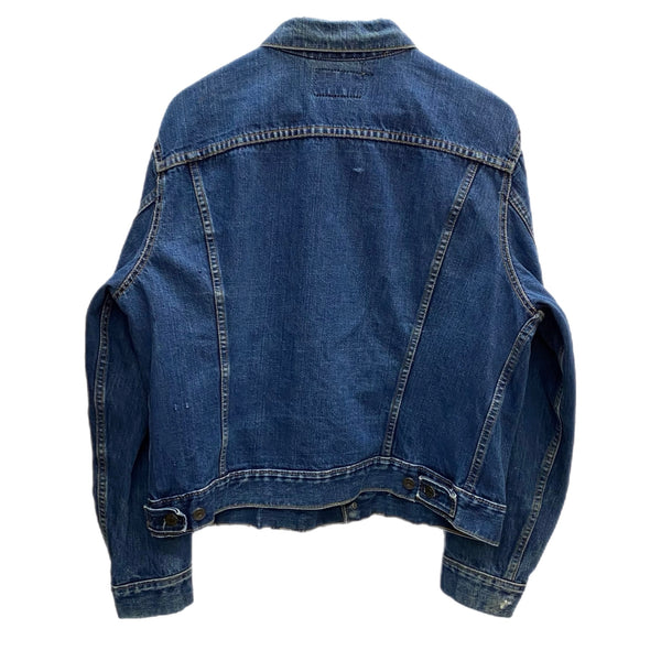 【曜日割引対象外】 リーバイス Levi's 4th 70505 ケアタグ 不均等V 刻印52 デニムジャケット ブルー 201MT-3506 VB