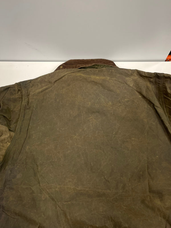 バブアー BARBOUR  BORDER JACKE ボーダージャケット  ワックス コットン オイルドジャケット コート C44 ジャケット カーキ 101MT-5346