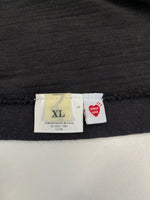 ヒューマンメイド HUMAN MADE GRAPHIC L/S T-SHIRT ハートロゴ プリント 長袖カットソー 黒  HM29CS019 XL ロンT ブラック LLサイズ 101MT-4730