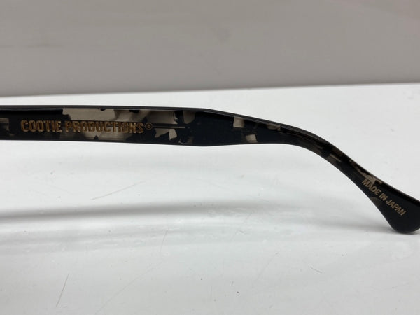 クーティー COOTIE PRODUCTIONS Raza Glasses サングラス ウェリントン アイウェア 眼鏡 黒 4628243 眼鏡・サングラス サングラス 総柄 ブラック 104G-50