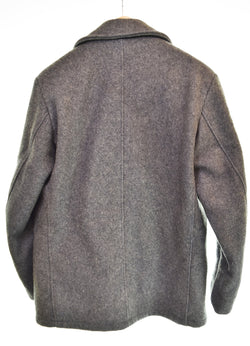 ショット SCHOTT ウール シングル ピーコート 38 38 ジャケット グレー 103MT-3507