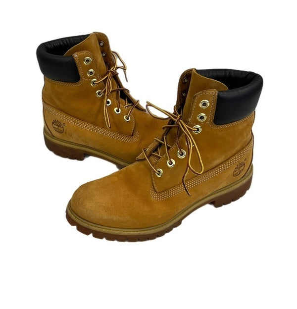 ティンバーランド Timberland 6inch PREMIUM WATER PROOF BOOT 6インチ プレミアム ウォータープルーフ ブーツ ウィートヌバック 10061 メンズ靴 ブーツ ワーク ブラウン 9M 101sh-2161