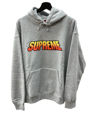 シュプリーム SUPREME 24SS Gradient Hooded Sweatshirt グラデーション ロゴ スウェット フーディー 灰 パーカ プリント グレー Lサイズ 104MT-1469