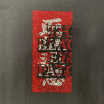 ブラックアイパッチ BlackEyePatch ラインストーン 取扱注意 Tシャツ ブラック Xlサイズ 201MT-4683