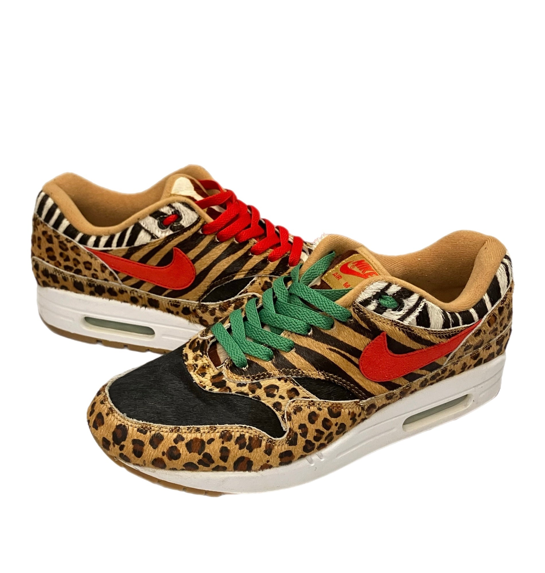 ナイキ NIKE atmos Air Max 1 DLX Animal Pack/Safari アトモス エアマックス1 アニマルパック/サファリ  AQ0928-700 メンズ靴 スニーカー ベージュ 28.5cm 101-shoes1776 | 古着通販のドンドンサガール