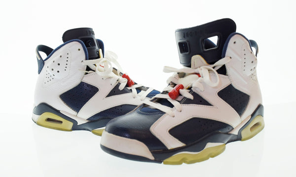 ナイキ NIKE AIR JORDAN 6 RETRO エアジョーダン 6 レトロ  スニーカー白 384664-130 メンズ靴 スニーカー ホワイト 28cm 103S-490