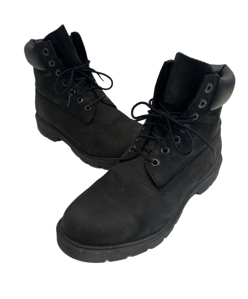 Timberland 6インチブーツ ブラック 27cm 王道デザイン】Timberland 6