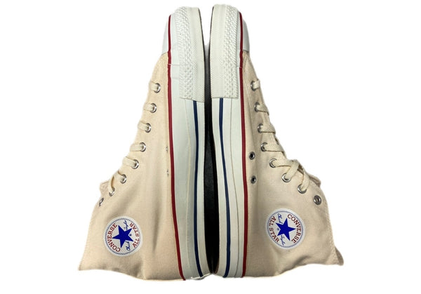 コンバース CONVERSE 90s ALL STAR HI オール スター ハイ キャンバス ヴィンテージ USA製 シューズ 薄茶 メンズ靴 スニーカー ベージュ US12 104S-889