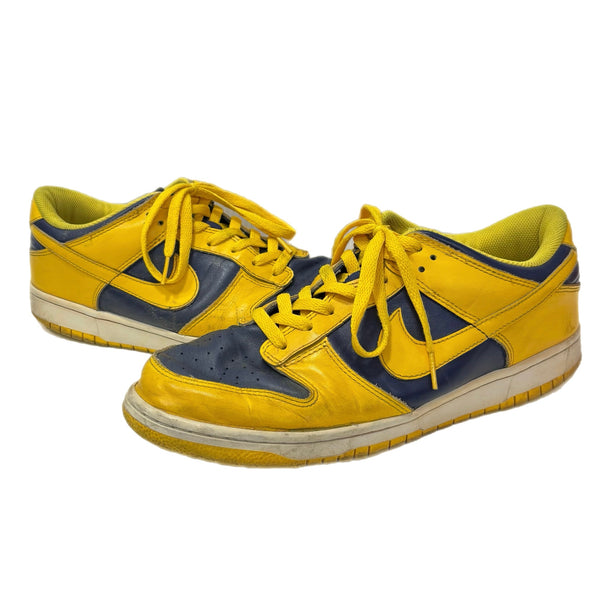 ナイキ NIKE ダンク ロー ヴィンテージ "バーシティメイズ/ミッドナイトネイビー" Dunk Low Vintage "Varsity Maize/Midnight Navy" 446242-700  メンズ靴 スニーカー 29cmサイズ 201-shoes1149