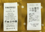 ギャングスタービル GANGSTERVILLE  OPEN COLLAR SHIRT オープン カラー シャツ GSV 開襟 半袖 アロハ ハワイアン マスタード 黄 GSV-20-SS-26 半袖シャツ ドット・水玉 イエロー Mサイズ 104MT-1322