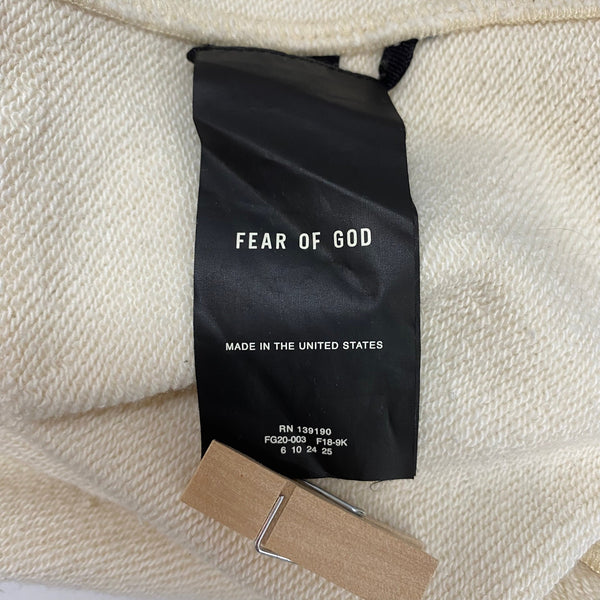 フィアオブゴッド Fear Of God 6th sixth collection Mock Neck Pullover スウェット トレーナー ホワイト Lサイズ 201MT-4113