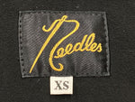 ニードルス Needles OLD オールド BB Jacket Synthetic Suede ベースボールジャケット ブルゾン ボンバージャケット シンセティック スエード ダブルジップ BLACK 黒 ジャケット ブラック XSサイズ 104LT-181