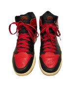 ジョーダン JORDAN Nike Air Jordan 1 Retro High Black Varsity Red Bred 2001 ナイキ AJ1 ブレッド 復刻 136066-061 メンズ靴 スニーカー レッド 27cm 101-shoes1781