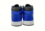 ナイキ NIKE 20年製 AIR JORDAN 1 MID HYPER ROYAL エア ジョーダン ミッド ハイパー ロイヤル AJ1 青 黒 554724-077 メンズ靴 スニーカー ブルー 28cm 104S-652