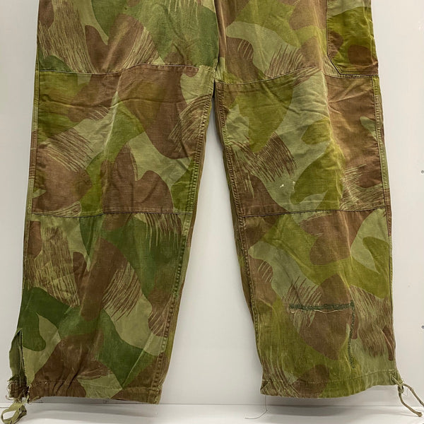 【曜日割引対象外】 ヴィンテージ vintage 50's ベルギー軍 ブラッシュストロークカモ オーバーパンツ 前期 カーゴパンツ カーキ 201MB-1011 VB