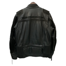 【曜日割引対象外】 ハーレーダビッドソン HARLEY-DAVIDSON レザーライダース ジャケット ブラック Lサイズ 201MT-3202 VB