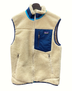 パタゴニア PATAGONIA CLASSIC RETRO-X VEST クラシック レトロ ベスト フリース 薄茶色 23047FA13 ベスト ロゴ ベージュ Sサイズ 104MT-620