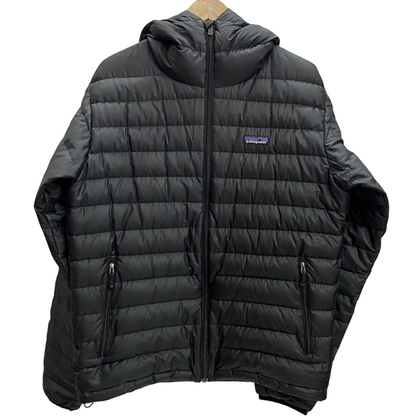 パタゴニア PATAGONIA ダウン セーター フルジップ フーディー 84700FA11 ジャケット ブラック Sサイズ 201MT-4426