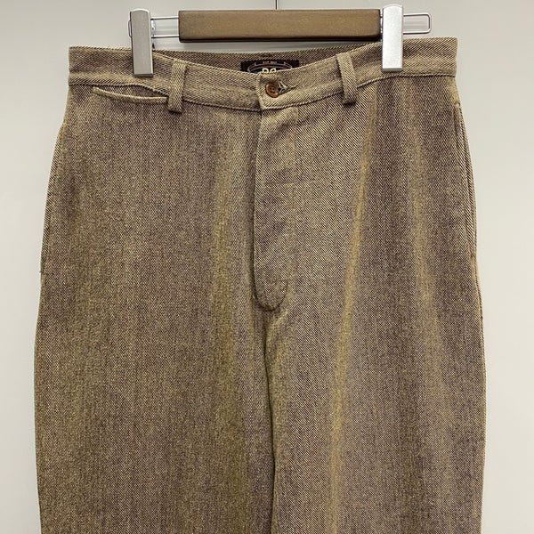 【曜日割引対象外】 ダブルアールエル RRL 90's 初期タグ 三ツ星 テーパードパンツ ボトムスその他 ベージュ W30サイズ 201MB-900 VB