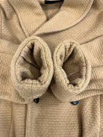 ラルディーニ LARDINI ロコート ダブルチェスターコート IA45042 ジャケット ベージュ Mサイズ 101MT-5102