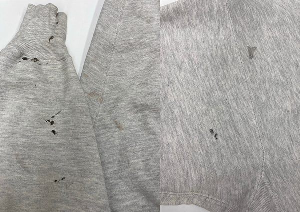 チャンピオン Champion 90s 90年代 刺繍タグ REVERSE WEAVE リバースウィーブ  USA製 目付き 刺繍 灰色 スウェット ロゴ グレー 2XLサイズ 104MT-2281