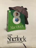 ヴィンテージ vintage 90年代 90's Hanes Apple "Mac OS8.5" Sherlock アップル マック シャーロック プリント XL Tシャツ ホワイト LLサイズ 101MT-3829