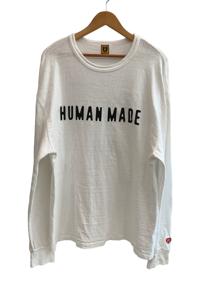 HUMAN MADE ロゴ カットソー ロンT ヒューマンメイド HUMANMADE ヒューマンメイド フラミンゴ ロゴ ロングスリーブ T