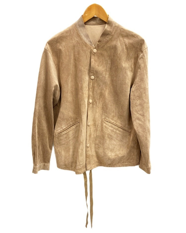ウル URU 17SUJ06 O.BEIGE ピックスエード コーチジャケット MADE IN ウル URU 17SUJ06 O.BEIGE ピックスエード コーチジャケット MADE IN