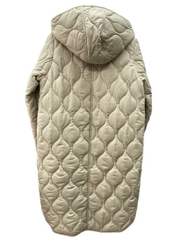 エマテイラー Emma Taylor 美シルエット 3way キルティング フードコート ミモレ丈 ライナー ボア フーディ BEIGE EM202110058R4 コート 無地 ベージュ SIZE36 104LT-257