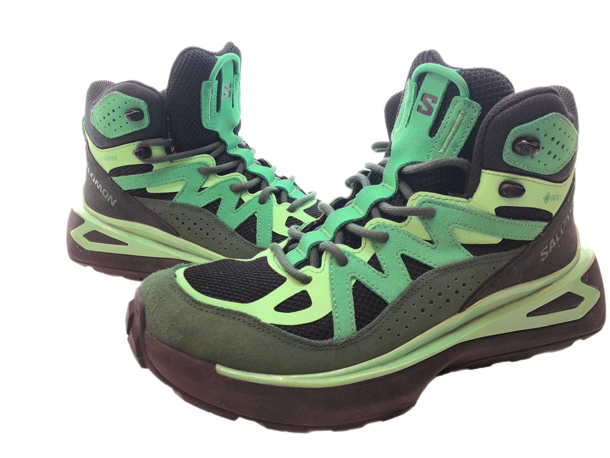 サロモン SALOMON ODYSSEY ELMT MID GTX オデッセイ ミッド 緑 473618 メンズ靴 スニーカー グリーン 27cm  104-shoes30