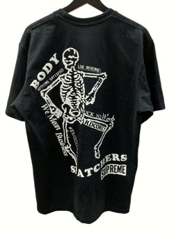 シュプリーム SUPREME 23SS Body Snatchers Tee ボディ スナッチャーズ 半袖 カットソー クルーネック ロゴ BLACK 黒 Tシャツ プリント ブラック Lサイズ 104MT-390