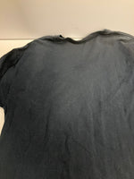 バレンシアガ BALENCIAGA 20SS DEMNA GVASALIA デムナ ヴァザリアest.1917 ロゴ 刺繍 JP57 2019 001 49 Tシャツ ブラック Lサイズ 101MT-4748