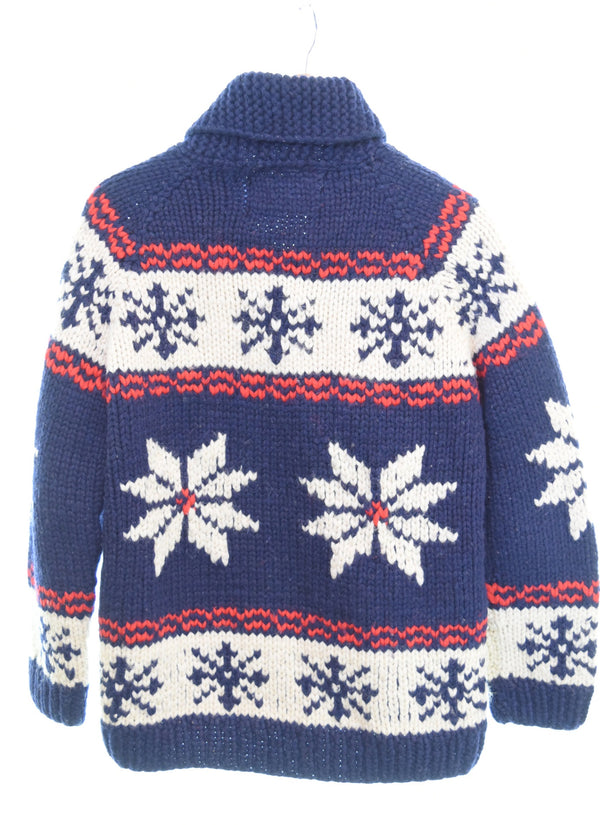 カナディアンセーター CANADIANSWEATER ウール カウチン 雪の結晶 ニット セーター CA07322 ジャケット マルチカラー 103MT-3492