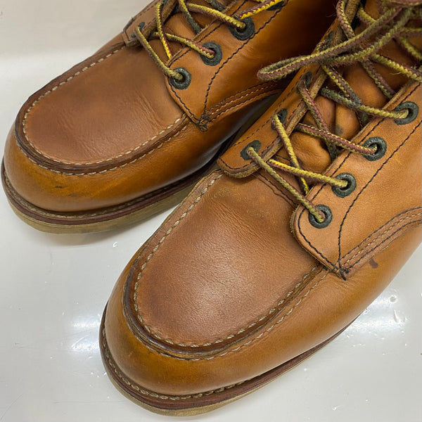 【曜日割引対象外】 レッドウィング RED WING 6-inch Classic Moc 875 メンズ靴 ブーツ ワーク ブラウン 27.5cmサイズ 201-shoes1501 VB