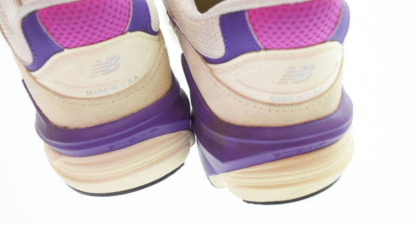 ニューバランス new balance  U990TD6 USA製 スニーカー ホワイトxパープル ランニングシューズ U990TD6 メンズ靴 スニーカー ホワイト 28cm 103S-1000