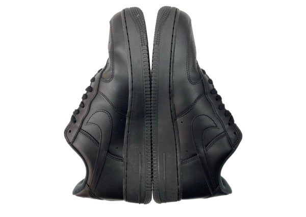 ナイキ NIKE 23年製 × SUPREME シュプリーム AIR FORCE 1 LOW エア フォース ロー AF1 スケボー シューズ 黒 CU9225-001 メンズ靴 スニーカー ブラック 27.5cm 104S-1000