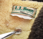 エルエルビーン L.L.Bean 70s 80s 70's~80's  G-1 TYPE 襟ボア レザージャケット 44LONG ジャケット ブラック 103MT-2499