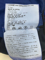 コムデギャルソン COMME des GARCONS HOMME PLUS カーブ期 03SS カーブ ライン カットソー ロンT ブルー 601MT-37