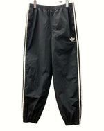 バレンシアガ BALENCIAGA × adidas 23SS Track Pants トラック パンツ スリー ストライプス 黒 ボトムスその他 刺繍 ブラック 38 104MB-35