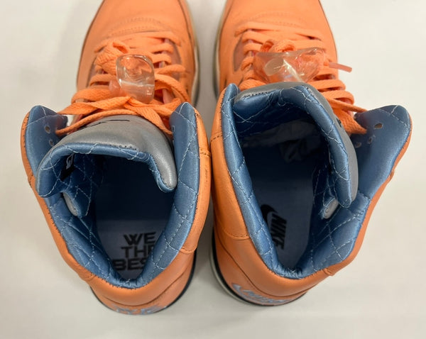 ジョーダン JORDAN DJ Khaled × Nike Air Jordan 5 Retro Crimson Bliss DJ キャレド × ナイキ エアジョーダン5 レトロ クリムゾン ピンク パステル DV4982-641 メンズ靴 スニーカー オレンジ 28cm 101sh-2230