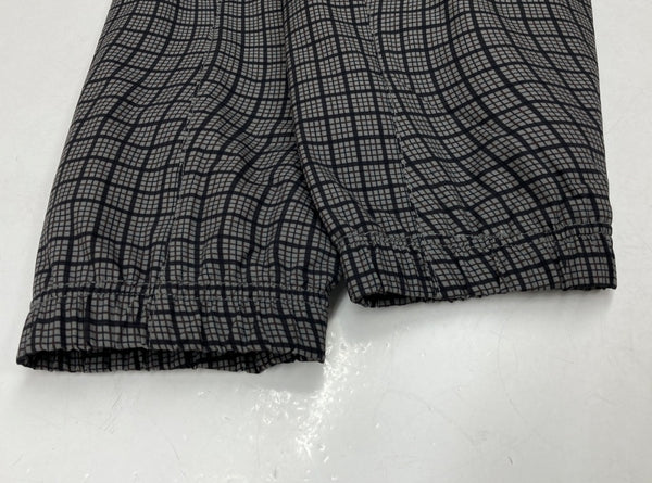 アンブロ UMBRO × PARANOID パラノイド SHELL CHECK ACTIVE JACKET 袖ドッキング シェル ジャケット 灰 ジャケット チェック グレー Lサイズ 104MT-1264