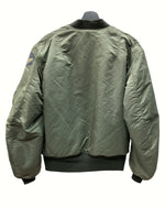 バズリクソンズ BUZZ RICKSON'S TYPE MA-1 Bomber Flight Jacket ボンバー フライト ジャケット アウター AIR FORCE 緑 BR10981 982 ジャケット 無地 カーキ XLサイズ 104MT-594