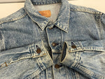 リーバイス Levi's 90's 90年代 70506-0217 デニムジャケット Gジャン トラッカー Vintage ヴィンテージ MADE IN USA アメリカ製 44R ジャケット ブルー Lサイズ 101MT-4195