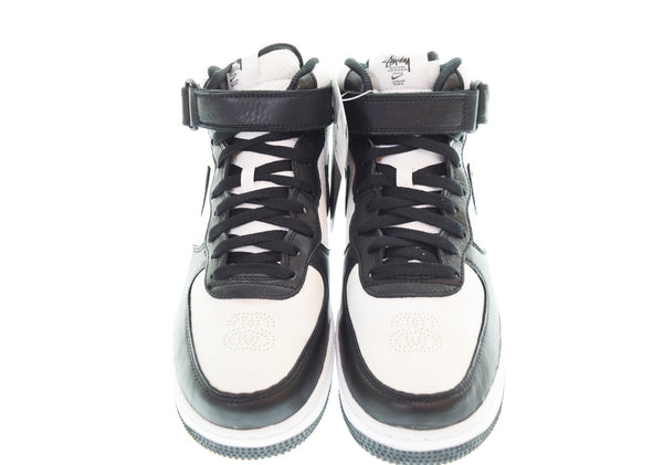 ナイキ NIKE Stussy Air Force 1 Midステューシーエアフォース1 ミッド スニーカー DJ7840-002 メンズ靴 スニーカー ブラック 26.5cm 103S-1321