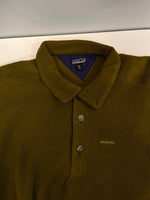 パタゴニア PATAGONIA Vintage ヴィンテージ 80s～ 90s Rマークタグ USA製 フリースプルオーバー  25610 XL ジャケット カーキ LLサイズ 101MT-4786