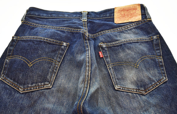 リーバイス Levi's 98年製 501-0003 ボタン裏555 バレンシア 501XX デニムパンツ デニム ブルー ｗ32 103MB-571