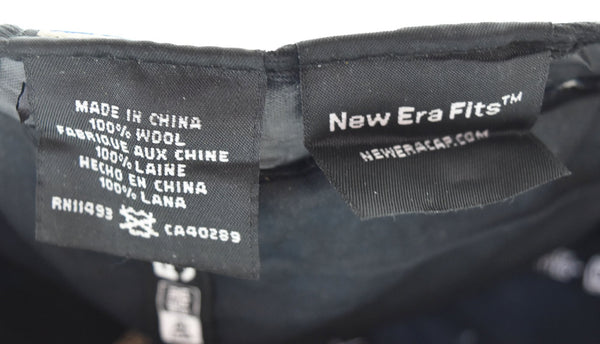シュプリーム SUPREME 05AW ALL STAR NEW ERA CAP オールスター ニューエラ キャップ 7 1/2 帽子 刺繍 帽子 メンズ帽子 キャップ ブラック 103H-58