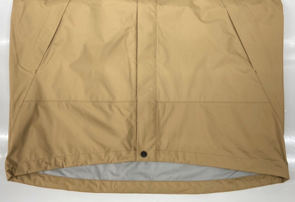 ザノースフェイス THE NORTH FACE DOT SHOT JAKET ドット ショット ジャケット マウンテンパーカー ジップアップ フード アウトドア アウター 薄茶 NP12550 ジャケット ロゴ ベージュ Mサイズ 104MT-2189